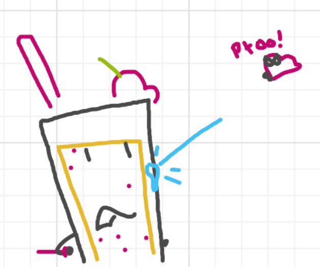 A panel from Running Duos, episode four of the Board Boards object show by Furretwalk/WalkingFurret.